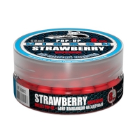 Бойлы Плавающие Sonik Baits Strawberry Micron Fluo Pop-Ups 8Мм 50Мл