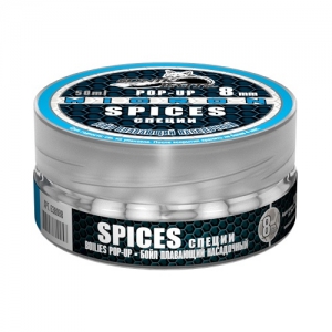 фото - Бойлы Плавающие Sonik Baits Spices Micron Fluo Pop-Ups 8Мм 50Мл