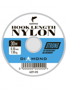 фото - Леска монофильная Salmo Diamond HOOK LENGTH NYLON 030/010