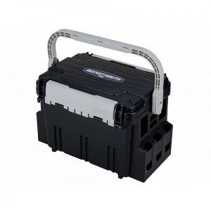 фото - Ящик рыболовный Meiho BUCKET MOUTH BM-5000 Black 440х293х293