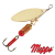 Блесна Вращающаяся MEPPS AGLIA LONG #1+, 6г, Or (Gold)