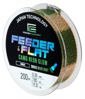 Леска моно. Feeder Concept FEEDER &amp; FLAT Camo Neon Glow 200/030