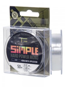 фото - Леска моно. FC Simple HARD POWER MONO Clear 050/012