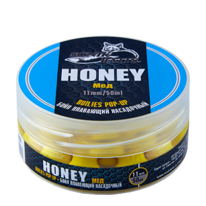 фото - Бойлы Насадочные Плавающие Sonik Baits Honey Fluo Pop-Ups 10 Мм 50Мл (Мед)