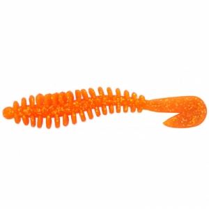 фото - Виброхвост Reins RockVibe GRUB 4in, 10.1 см, 8шт. 413 Chika Orange