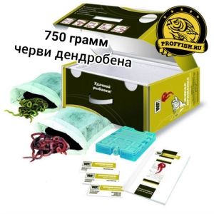 фото - Червь долгоживущий дендробена 750г - TERMOBOX