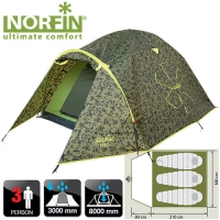 Палатка 3-Х Местная Norfin Perch 3 Nc