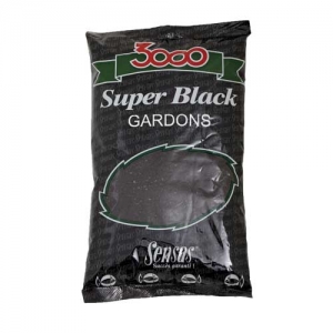 фото - Прикормка Sensas 3000 Super Black Gardons 1Кг