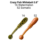 Приманка CRAZY FISH Whitebait 20mm 16/52 