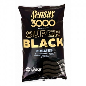 фото - Прикормка Sensas 3000 Super Black Bremes 1Кг