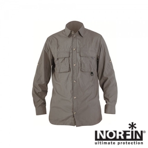 фото - Рубашка Norfin Cool Long Sleeves Gray 03 Р.l