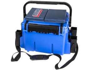 фото - Ящик рыболовный зимний Meiho BUCKET MOUTH BM-7000W Blue 475x335x320