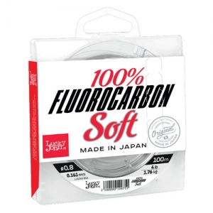 фото - Леска Монофильная Lucky John Fluorocarbon Soft 100/025