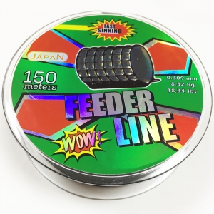 фото - Леска Тонущая Fishing Lider FEEDER LINE 150м 0.233мм 