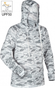 фото - Джемпер Norfin SUN PRO BARRACUDA HOODIE 04 р.XL