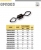 Вертлюги COLMIC DIMOND EYE ROLLING SWIVELS №20 9кг 12шт