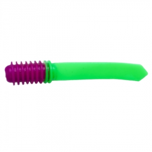 фото - Слаги съедобные Soorex Spear 75мм Фиолетовый/Зелёный