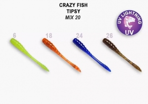фото - Приманка CRAZY FISH Tipsy 50mm M20