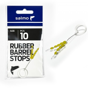 фото - Стопоры резиновые Salmo RUBBER BARREL STOPS р.004XL 10шт.