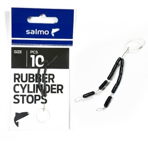 фото - Стопоры резиновые Salmo RUBBER CYLINDER STOPS р.004XL 10шт.