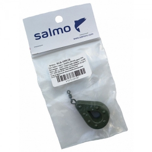 фото - Груз Salmo с вертл. GRIPPA SWIVEL green 070г