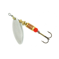 Блесна Вращающаяся MEPPS AGLIA LONG 1plus Silver