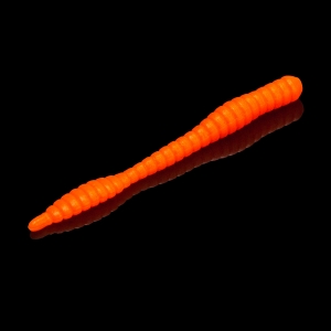 фото - Силиконовая приманка Soorex Pro Bait SOOREX WORM 80 мм 106 Оранжевый