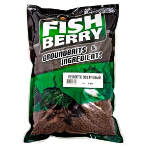 фото - Пеллетс осетровый FISHBERRY 4мм 1кг