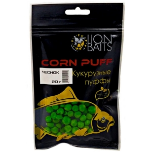 фото - Кукурузные пуффи Corn puff LION BAITS Чеснок 20гр