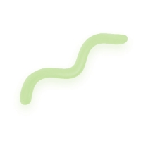 Силиконовый червь Trout Zone Wake Worm-2 Лапша (доширак), 3.2in, цвет светонакопительный, 11шт.