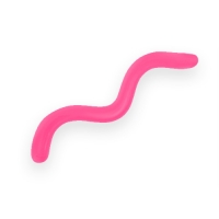 Силиконовый червь Trout Zone Wake Worm-2 Лапша (доширак), 3.2in, цвет розовый, 11шт.