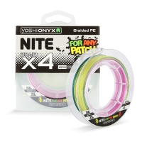 Леска плетеная Yoshi Onyx NITE 4 Multicolor 150m, #1.0